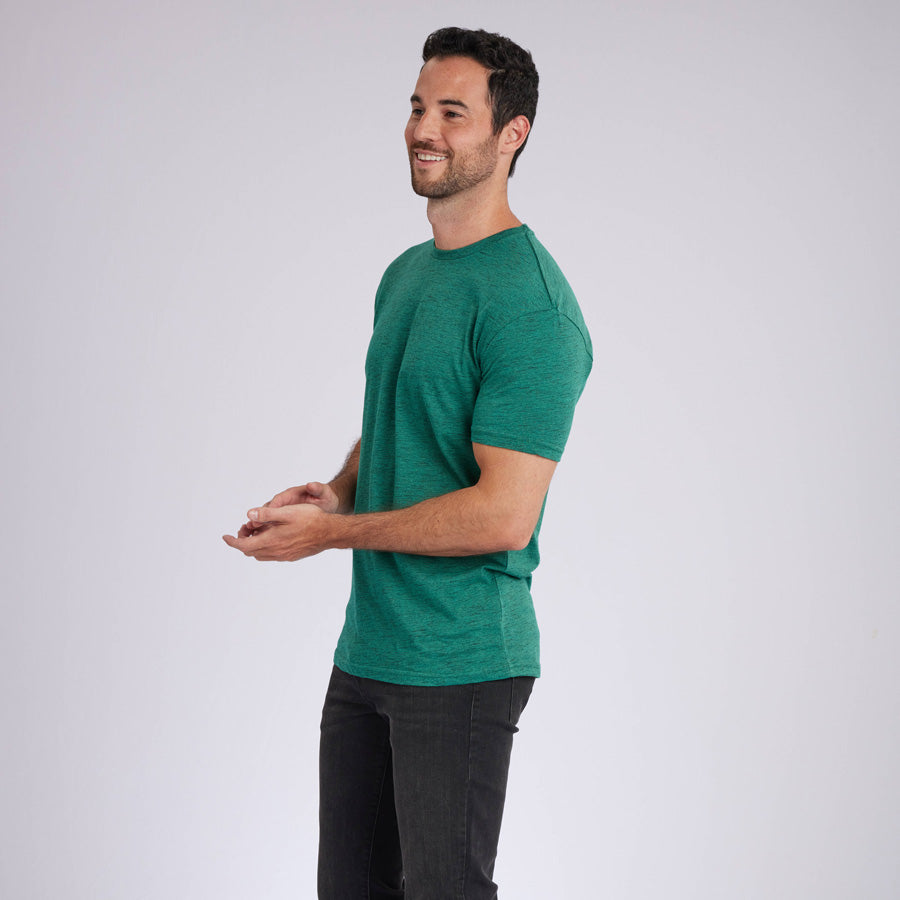 Carbon Green Signature Crew Neck Tee