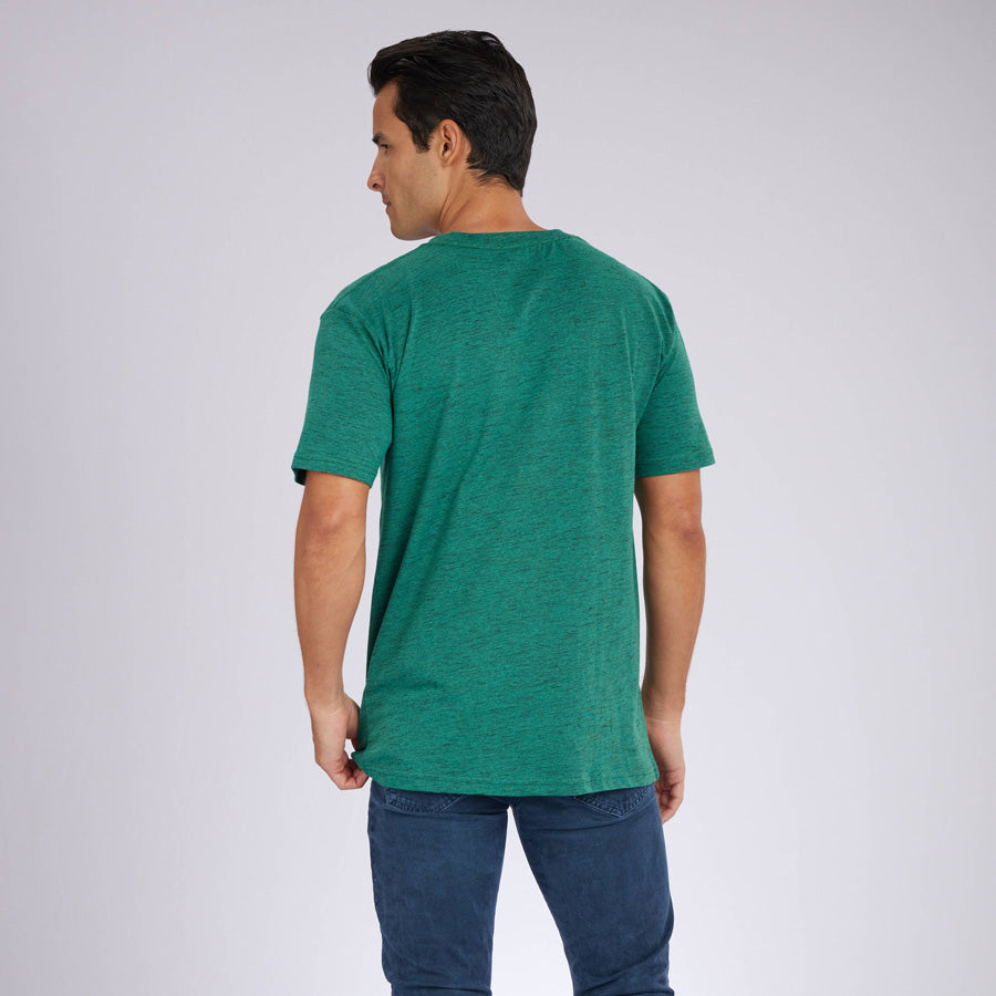 Carbon Green Signature V-Neck Tee