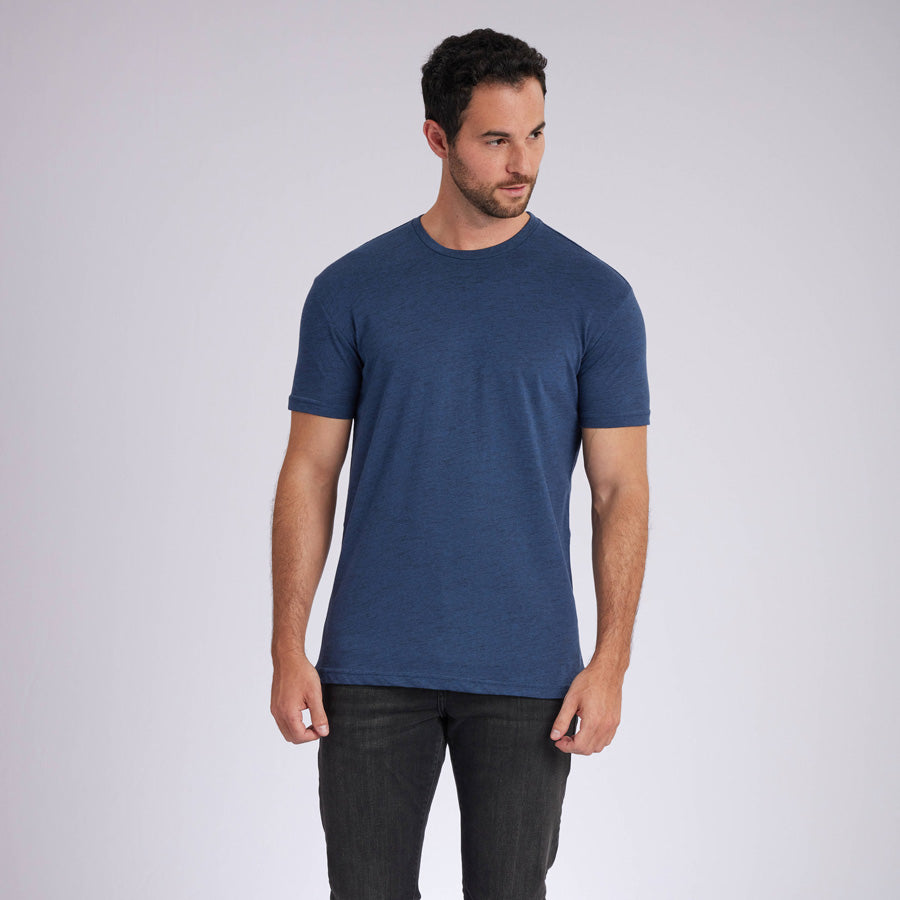 Carbon Navy Signature Crew Neck Tee