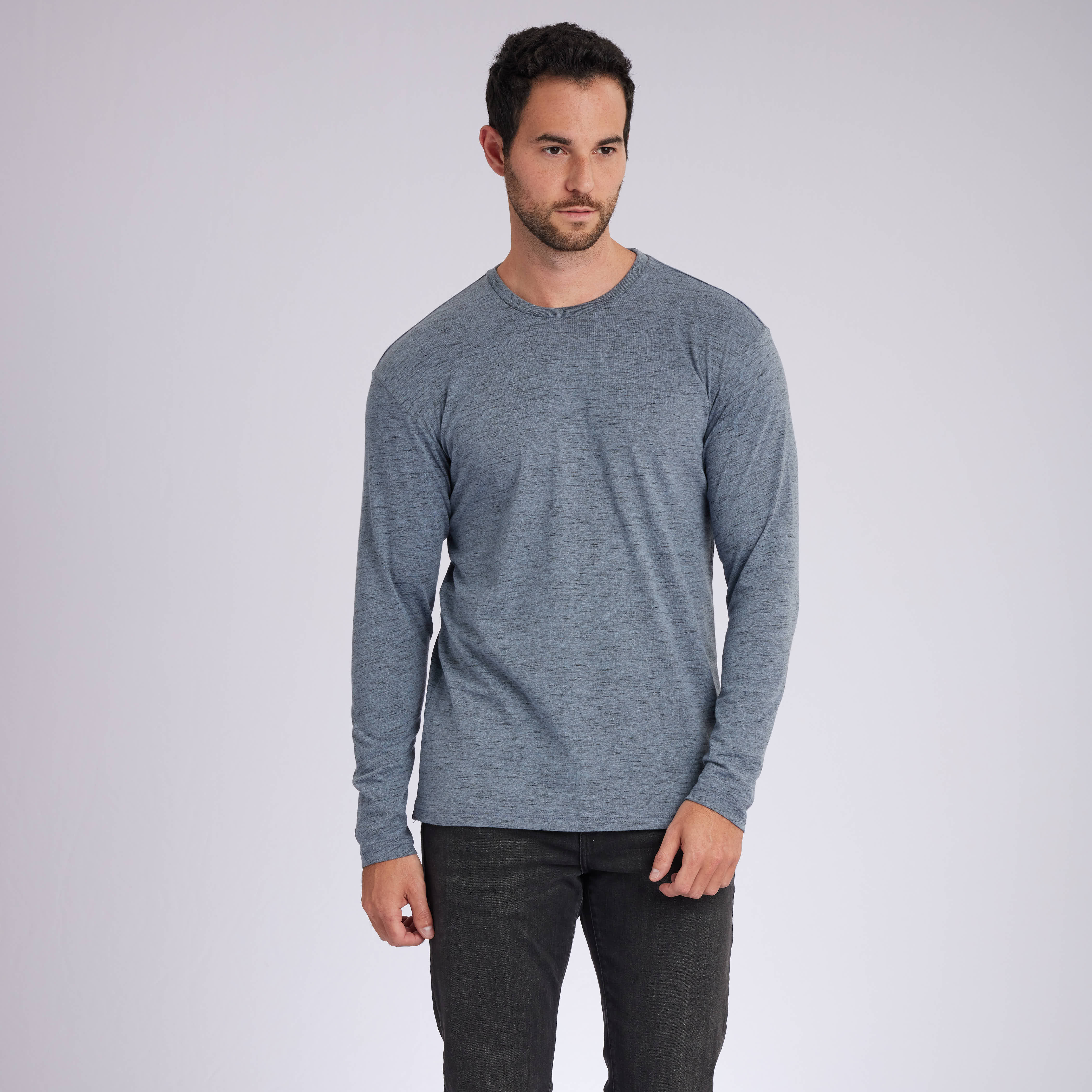 Essential Six Signature Long Sleeves Crew Neck Tees 6-Pack