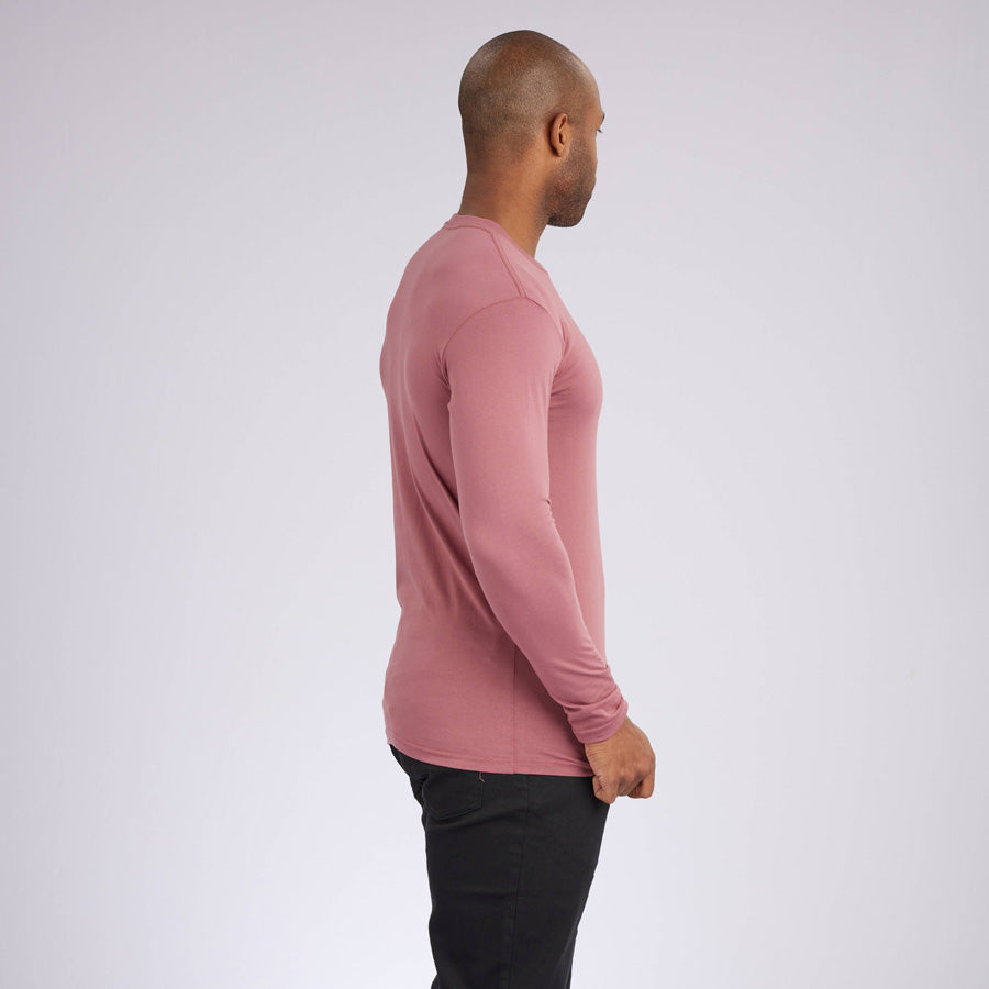 Clay Signature Long Sleeves Crew Neck Tee