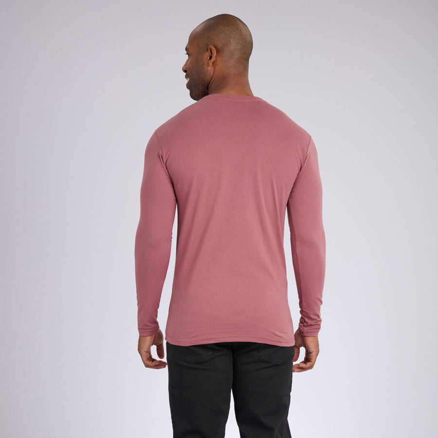 Clay Signature Long Sleeves Crew Neck Tee