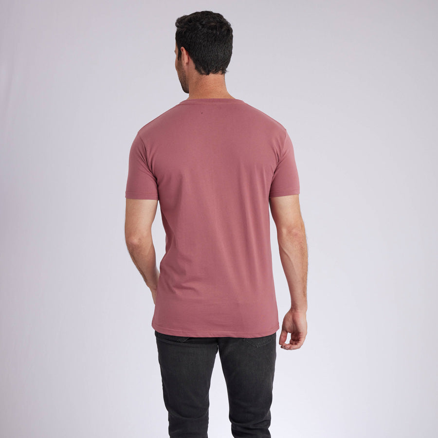 Clay Signature V-Neck Tee