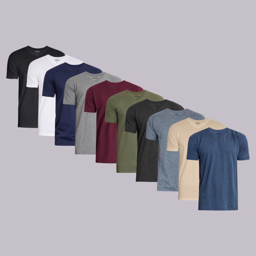 Everyday Signature V-Neck Tees 10-Pack