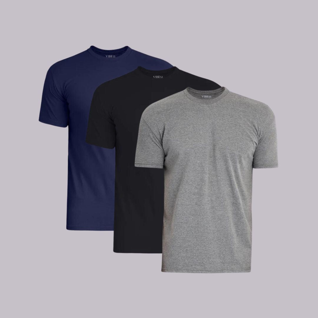 Urban Neutrals Signature Crew Neck Tees 3-Pack