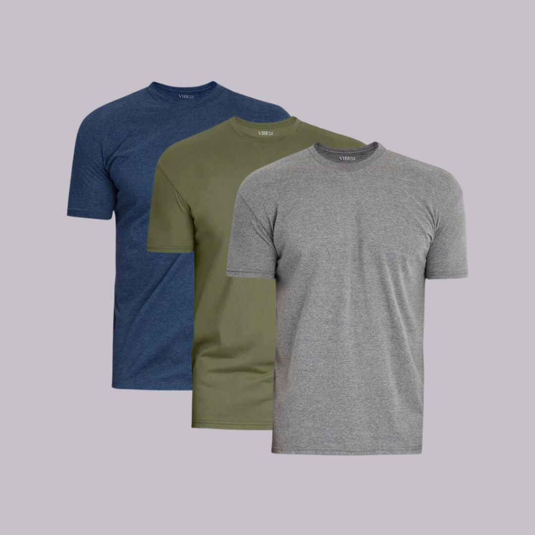 Classic Camo Signature Crew Neck Tees 3-Pack