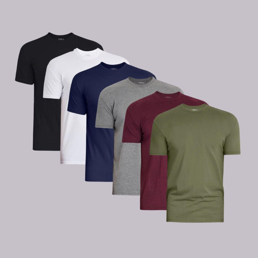 Everyday Signature Crew Neck Tees 6-Pack