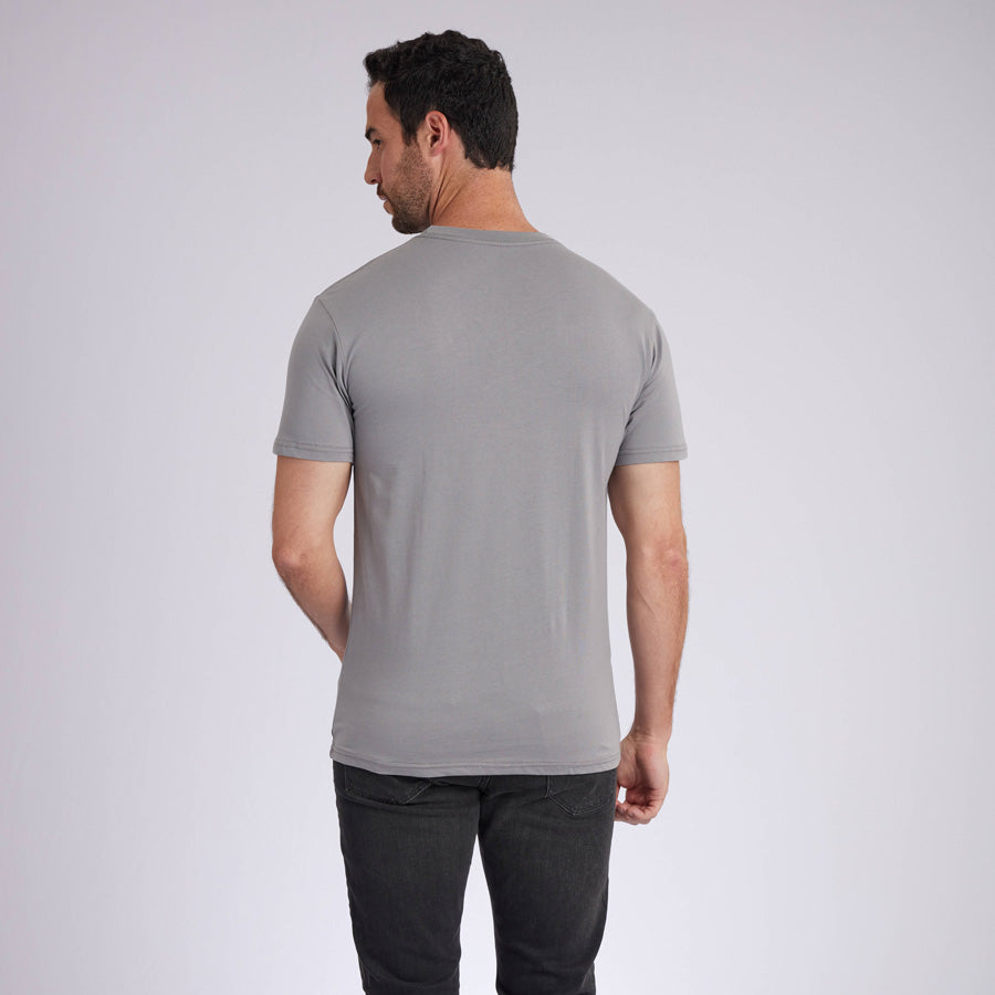 Grey Premium Crew Neck Tee