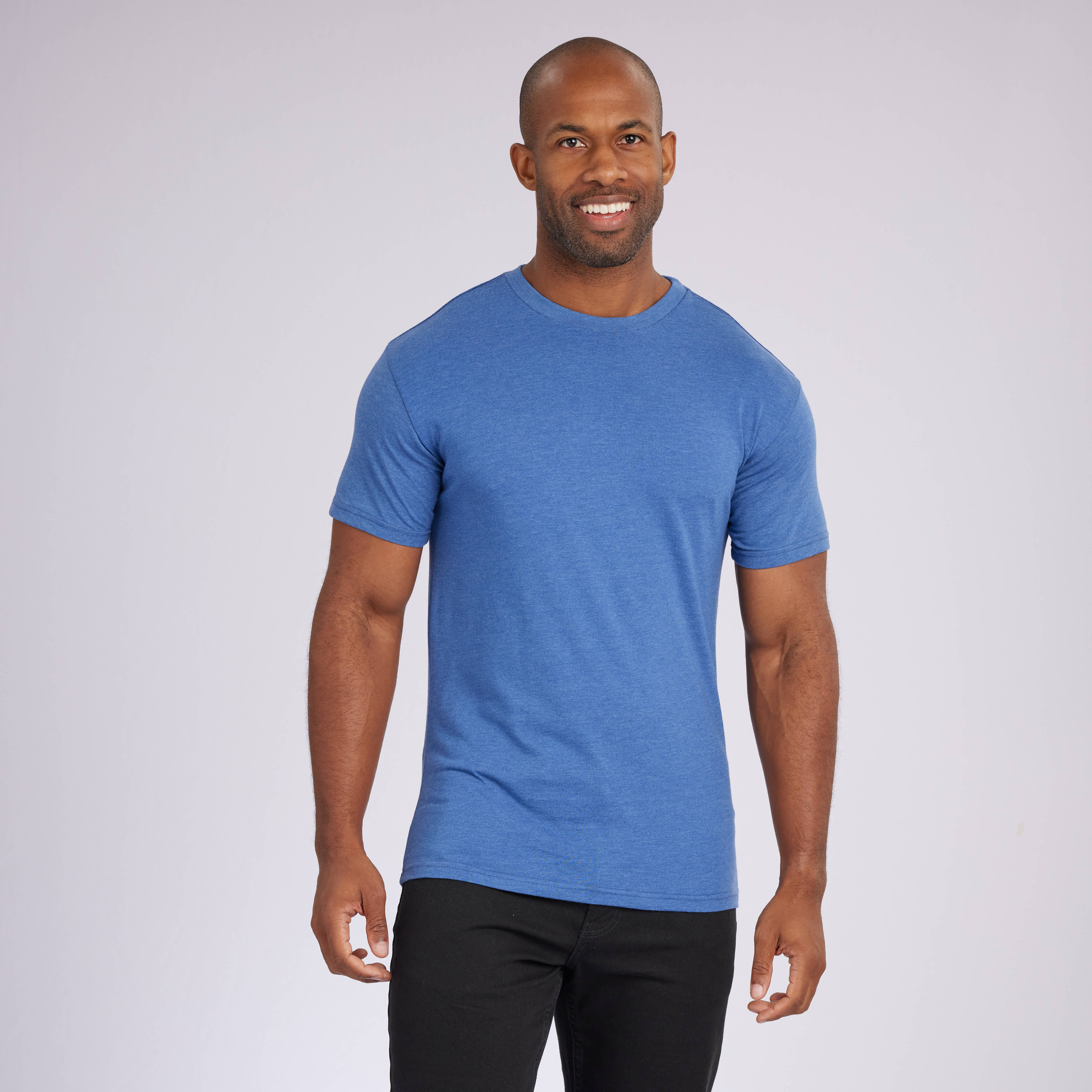 Shades of Blue Signature Crew Neck Tees 6-Pack