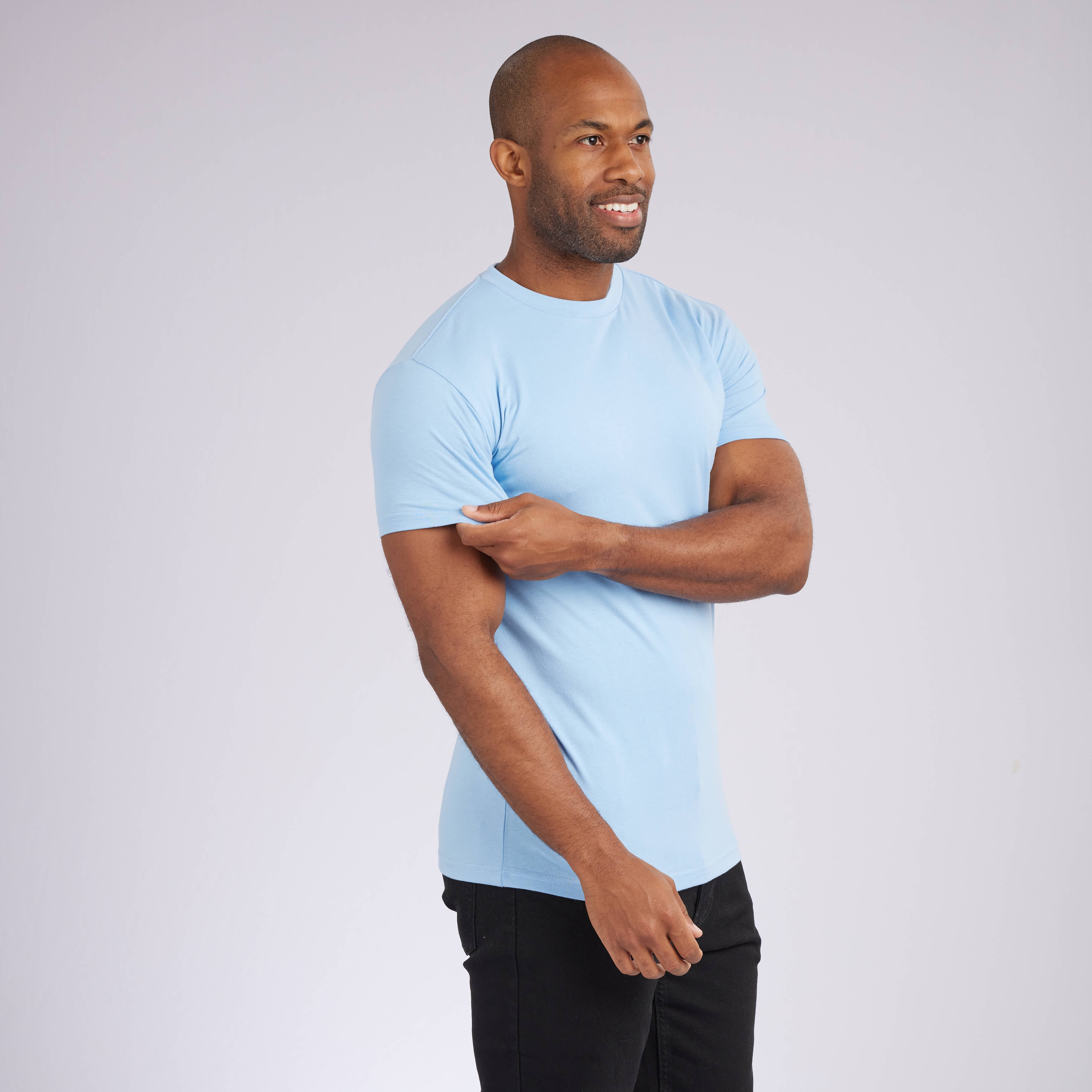 Shades of Blue Signature Crew Neck Tees 6-Pack