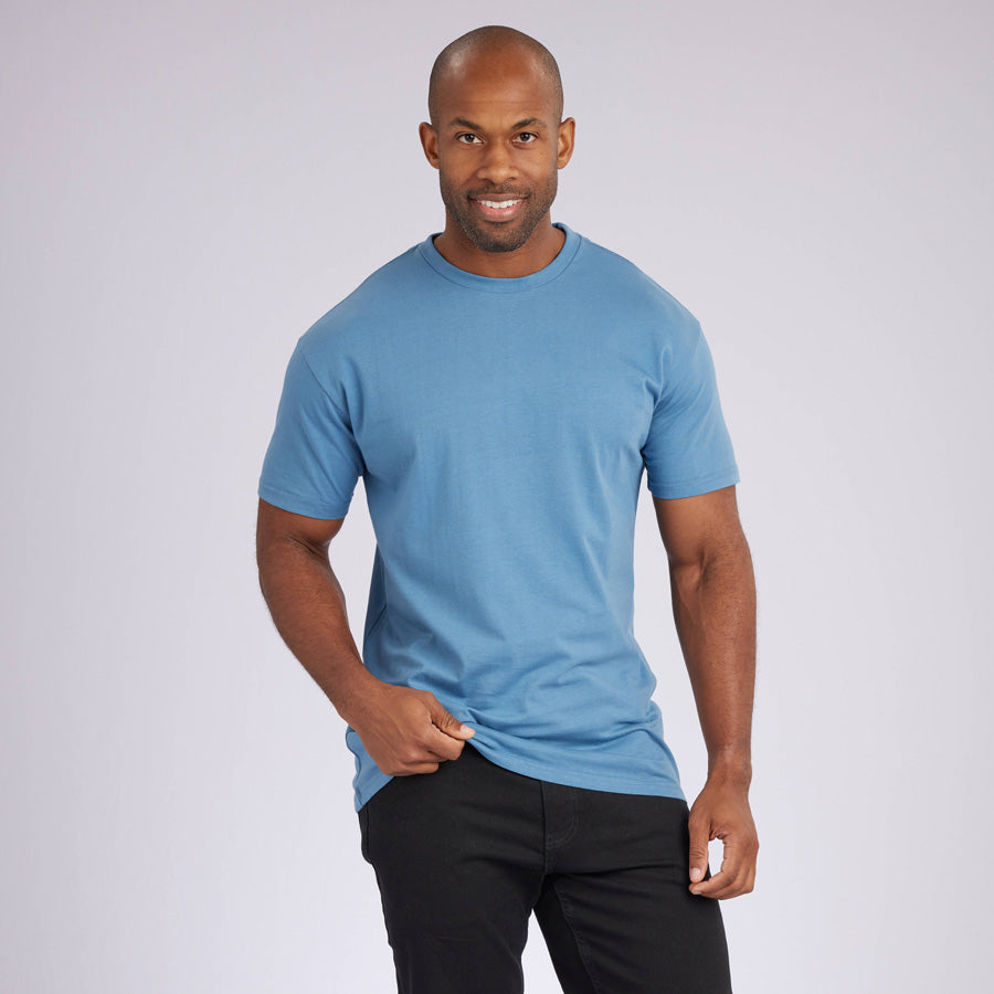 Indigo Signature Crew Neck Tee