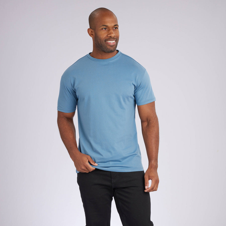 Indigo Premium Crew Neck Tee