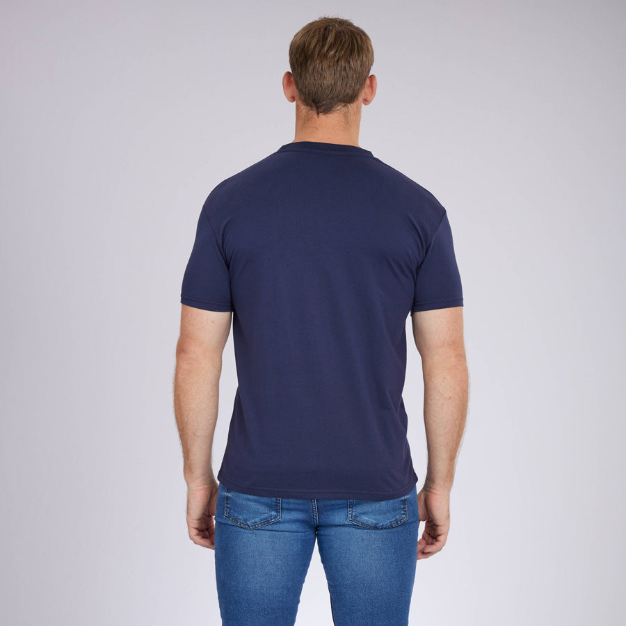 Navy Signature Crew Neck Tee