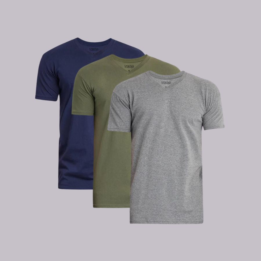 Classic Camo Signature V-Neck Tees 3-Pack