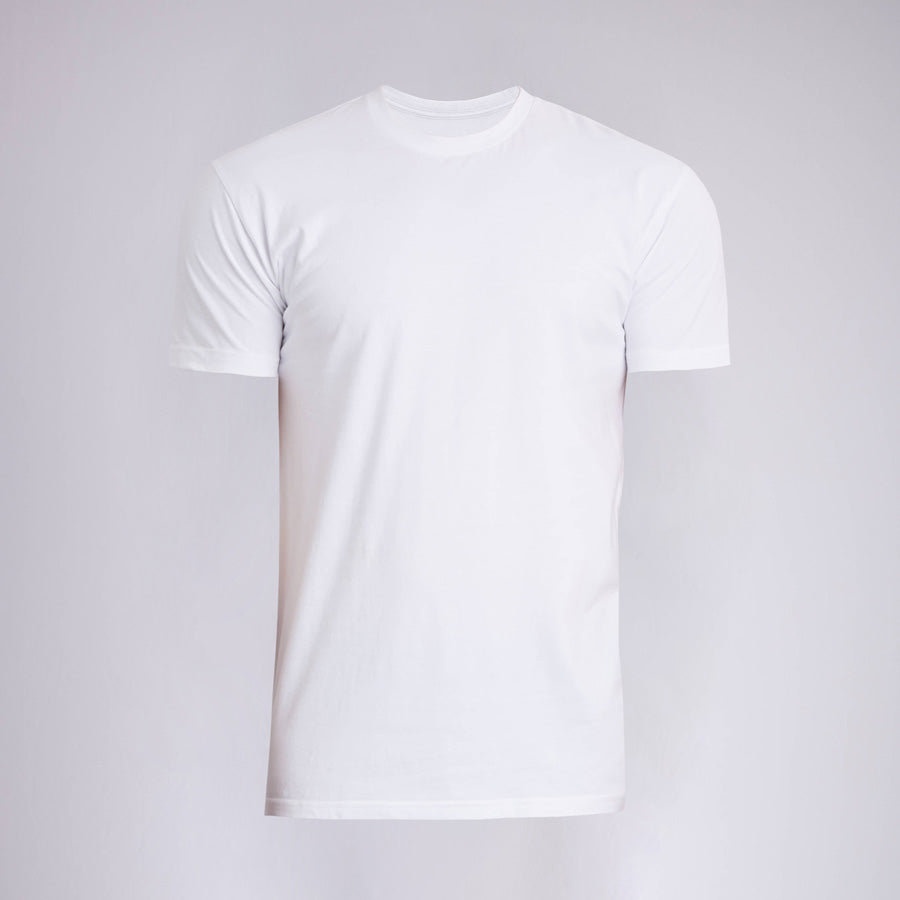 White Premium Crew Neck Tee