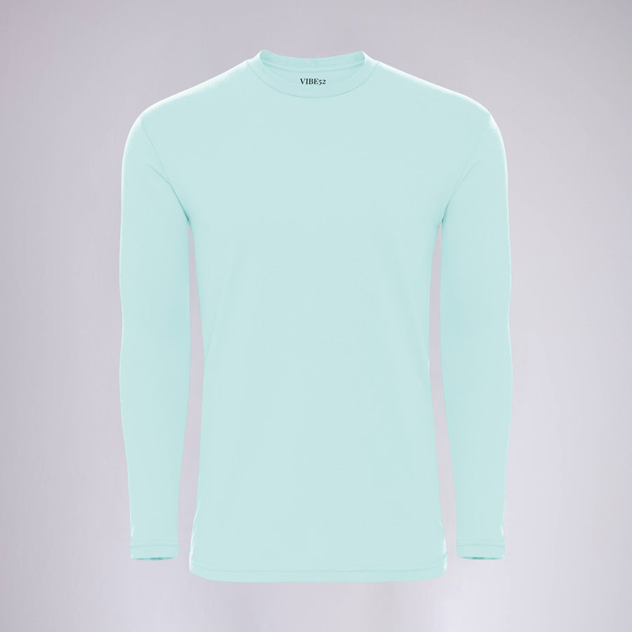 Mint Signature Long Sleeves Crew Neck Tee