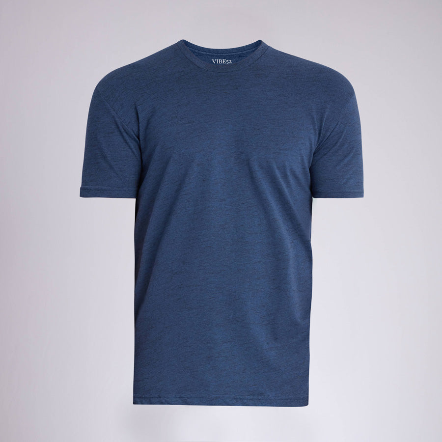 Carbon Navy Signature Crew Neck Tee