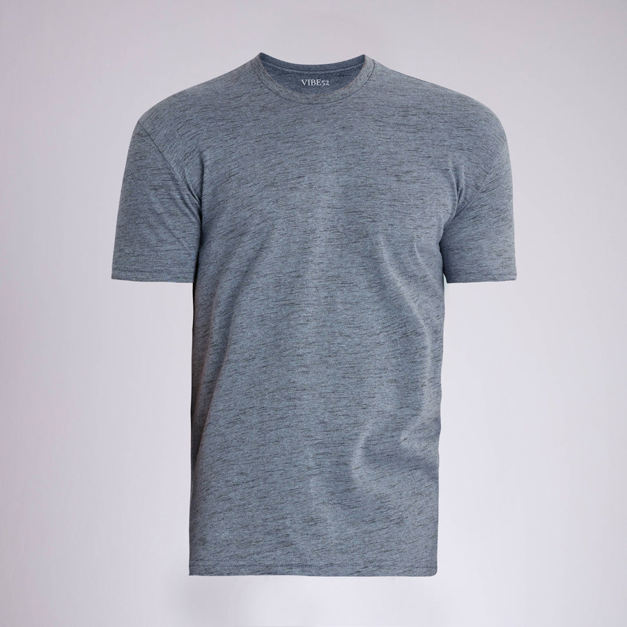 Carbon Sky Blue Signature Crew Neck Tee