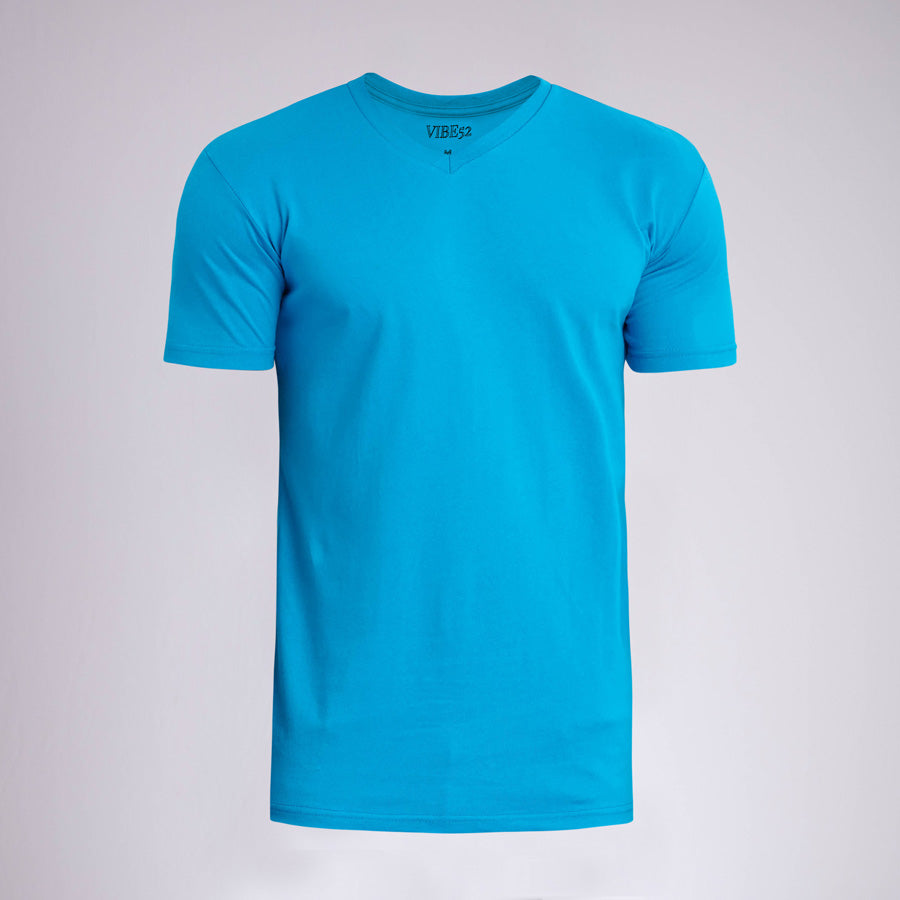 Ocean Blue Signature V-Neck Tee