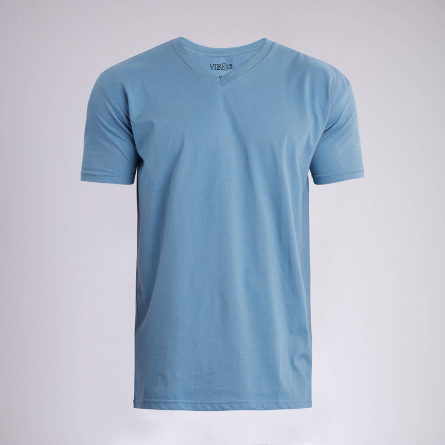 Indigo Signature V-Neck Tee