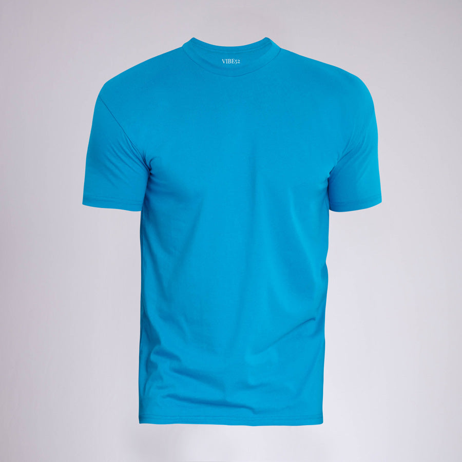 Ocean Blue Signature Crew Neck Tee