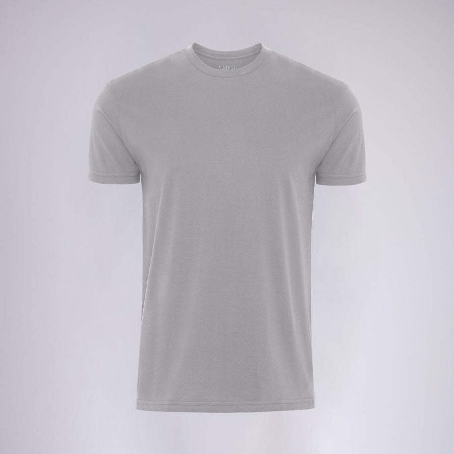 Grey Premium Crew Neck Tee