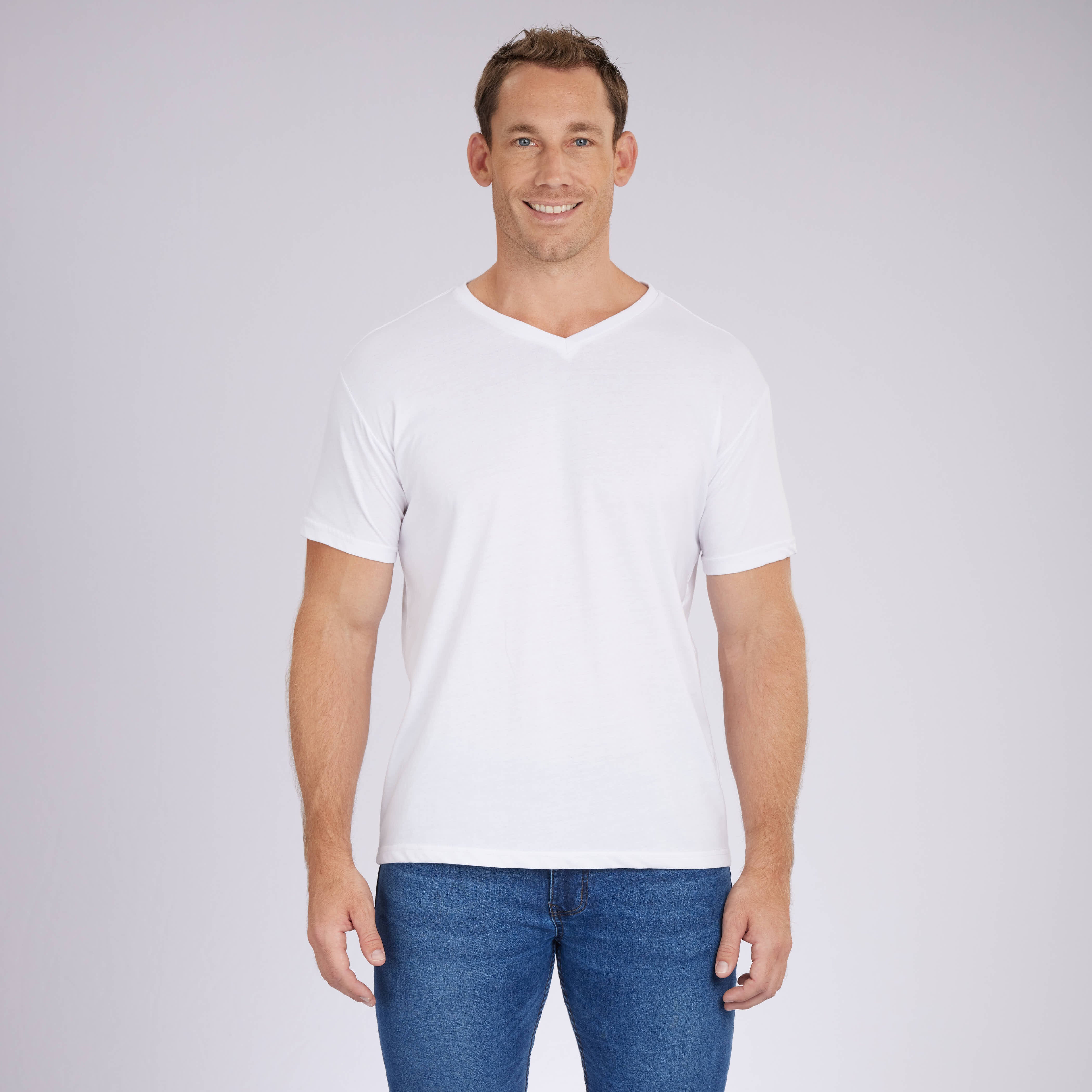 Essential Six Signature V-Neck Tees 6-Pack